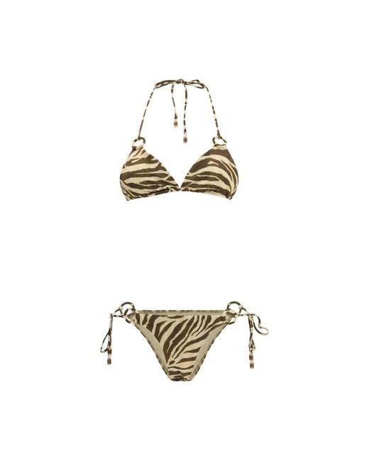 Bikinis Zimmermann de color Metallic