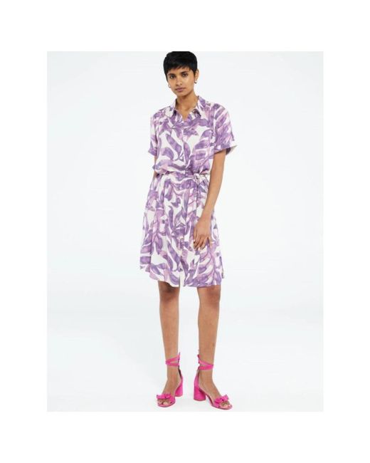 FABIENNE CHAPOT Purple Short Dresses