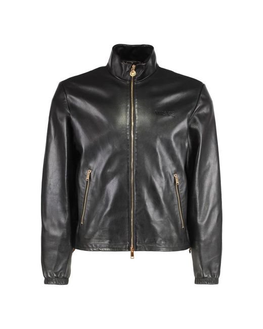 Versace Light Jackets in het Black voor heren