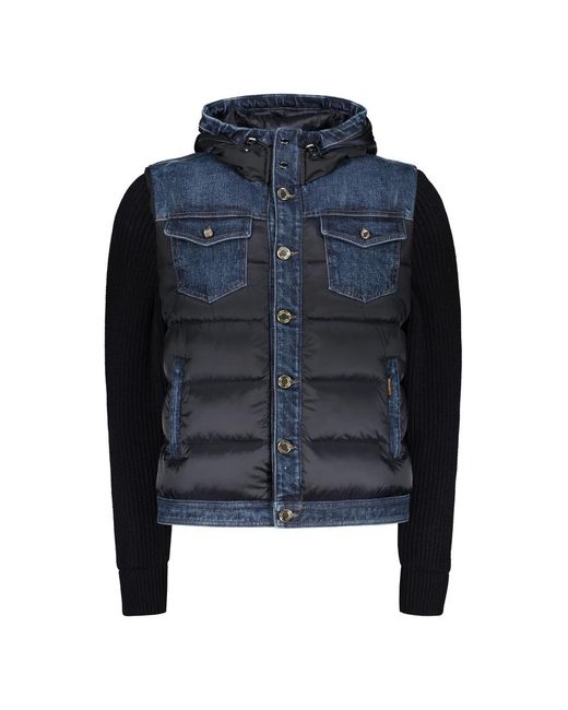 Moorer Blue Denim Jackets for men
