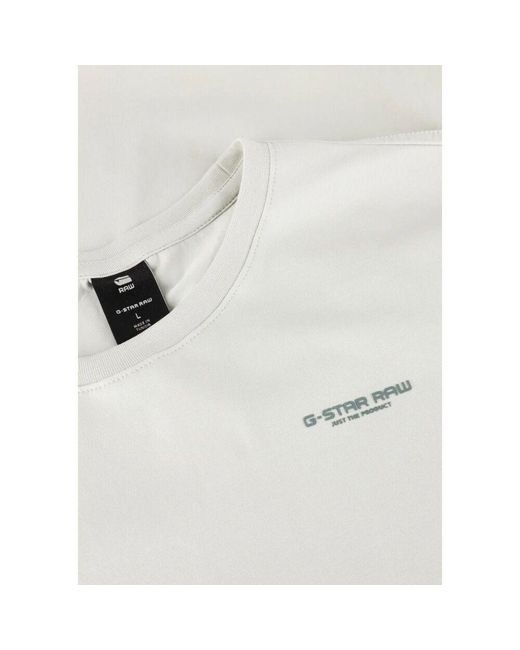 G-Star Herren Slim Base R T S/S in Gray für Herren