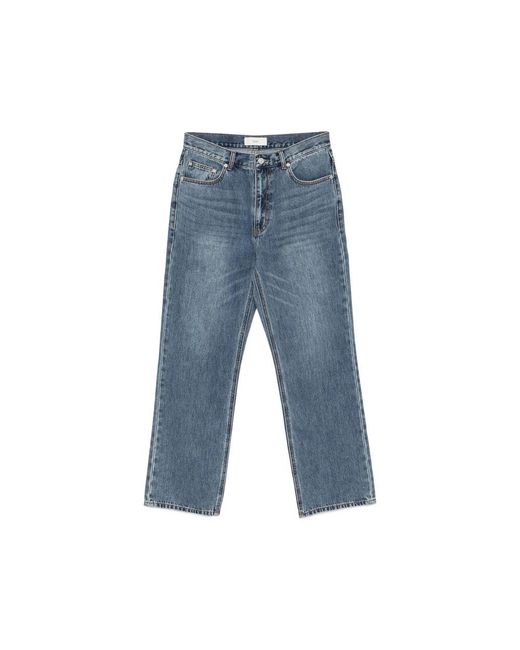 DUNST Blue Straight Jeans for men