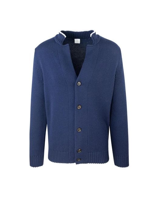 Cardigans di Eleventy in Blue da Uomo