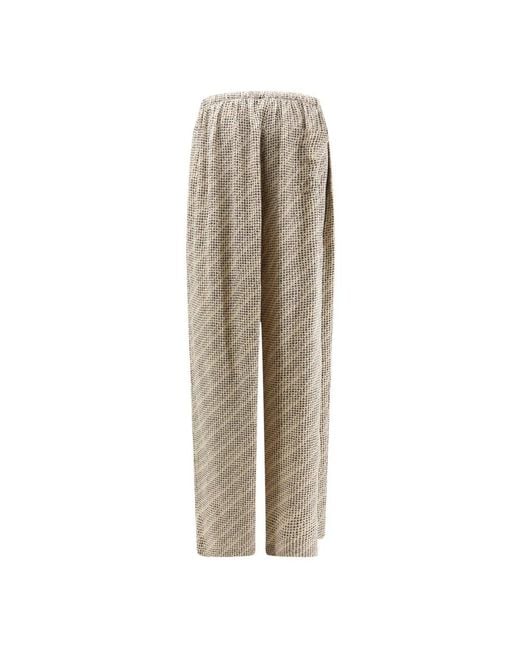 Balenciaga Natural Straight Trousers