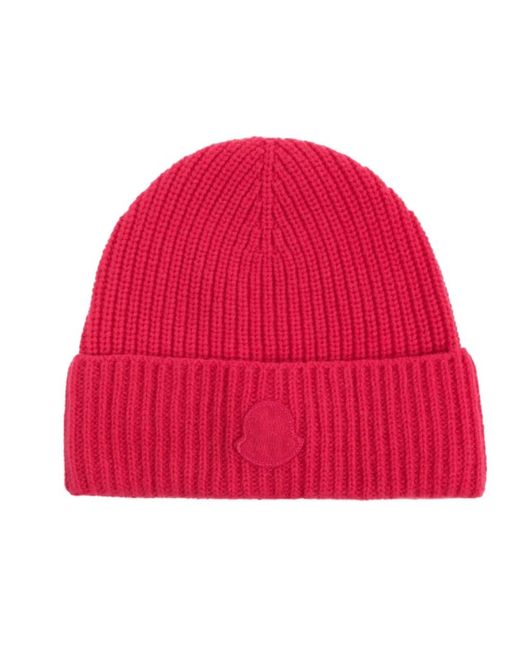 Moncler Accessoires ,Roze ,Kasjmier Kasjmier Muts in het Red