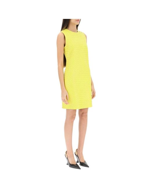 Dresses > day dresses > short dresses Bottega Veneta en coloris Yellow