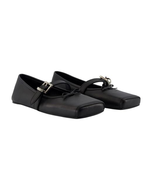 Balenciaga Black Ballerinas