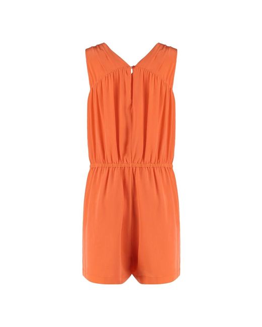 Playsuits Equipment de color Orange