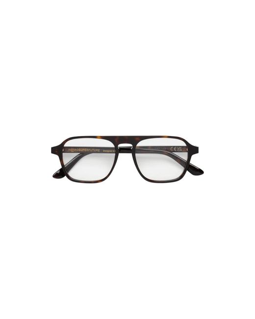 Retrosuperfuture Black Numero 142 Optical Frame