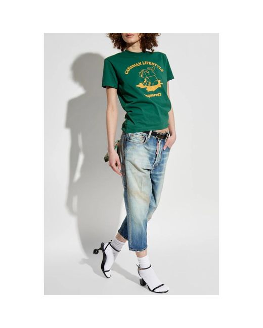 DSquared² Jeans ,Blauw ,Katoen Jeans Baby Carpenter in het Blue