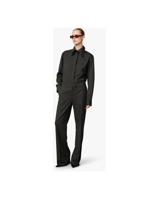Birgitte Herskind Gray Wide Trousers