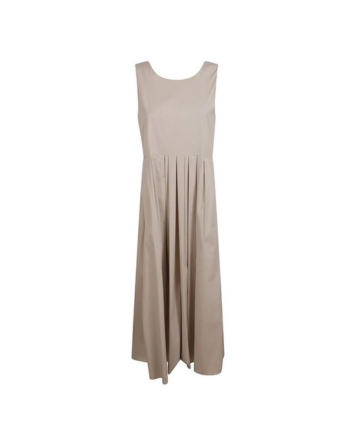 Max Mara Brown Moira Stilvolles Modisches Kleid