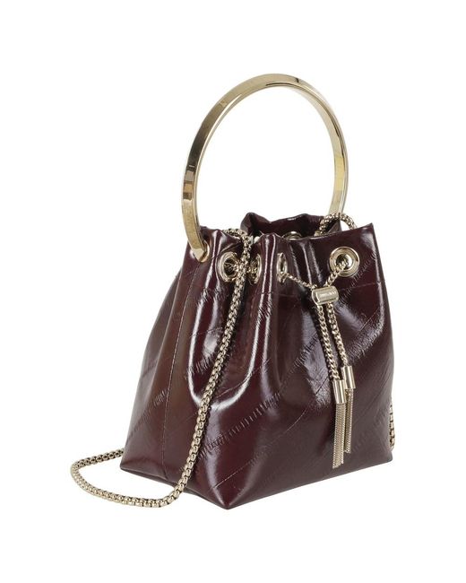 Jimmy Choo Brown Bucket Bags