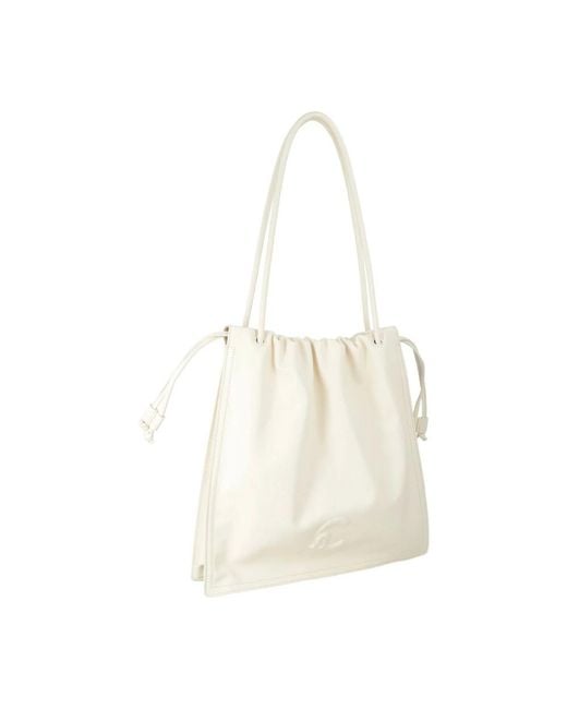 Coccinelle White Bucket Bags