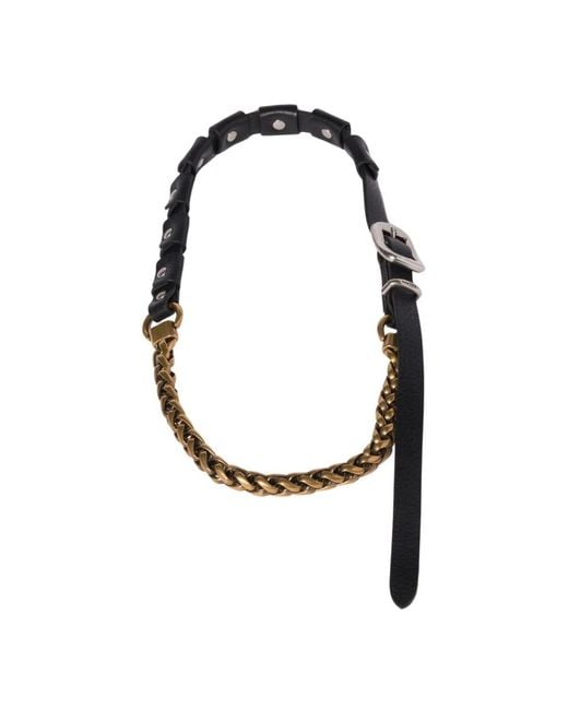 Miu Miu Black Necklaces
