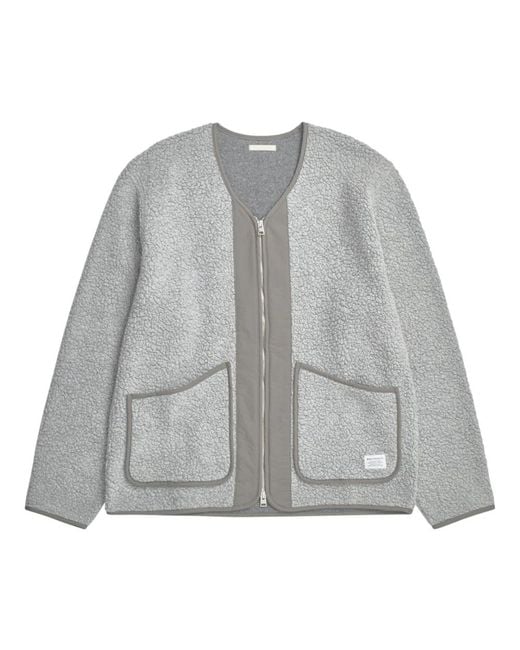 Norse Projects Gray Tweed Jackets for men