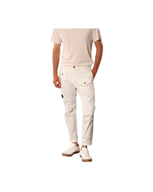 Mason's Coolpocket Cargo Hose Leichte Pima Baumwolle in Natural für Herren