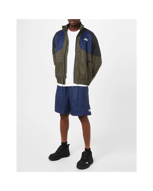 The North Face Fitness ,Groen ,Polyester X Jas Nieuw Taupe Groen in het Blue voor heren