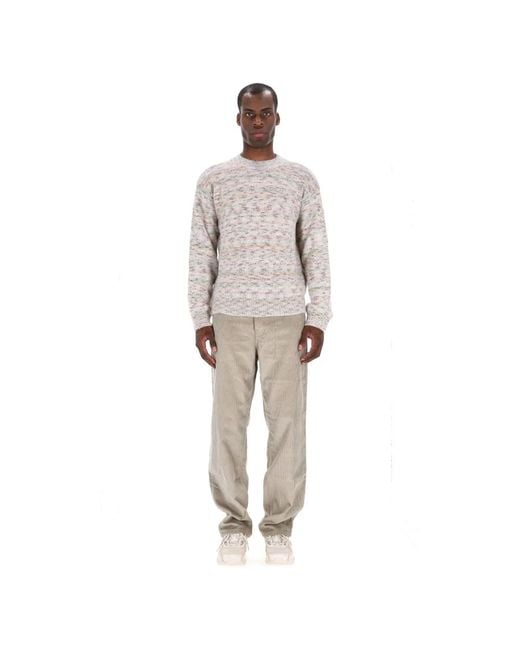 A.P.C. Gray Round-Neck Knitwear for men