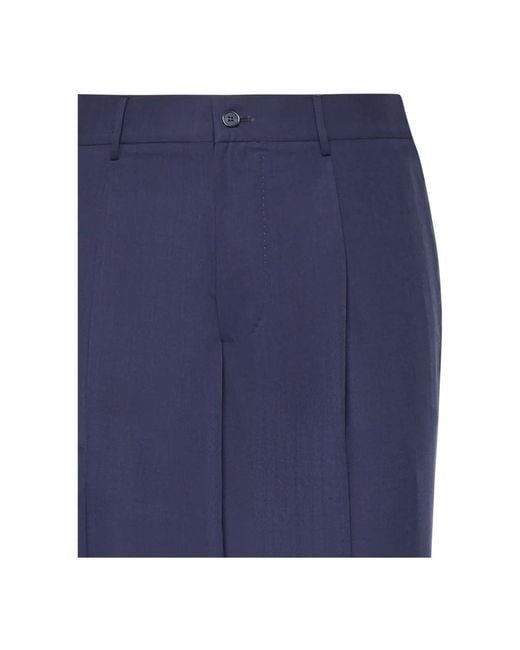 Santaniello Blue Single Breasted Suits for men