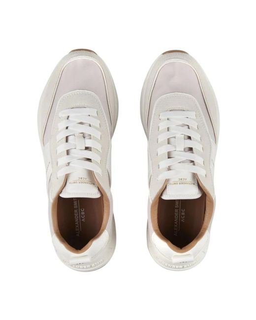 Alexander Smith White Sneakers for men
