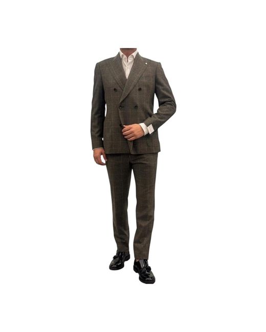 Luigi Bianchi Elegantes anzugkleid luigi bianchi tova in Black für Herren
