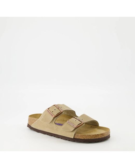 Birkenstock Brown Sliders