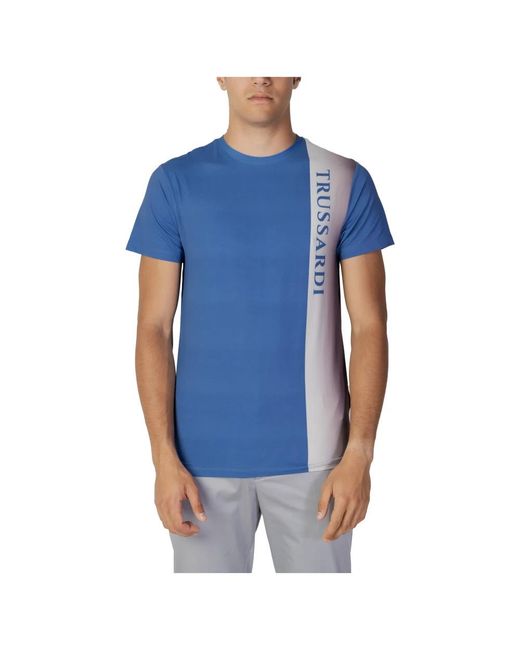 Trussardi Blue T-Shirts for men