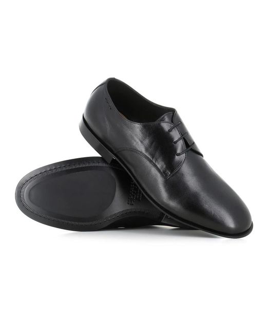 Alexander Hotto Black Business Shoes for men