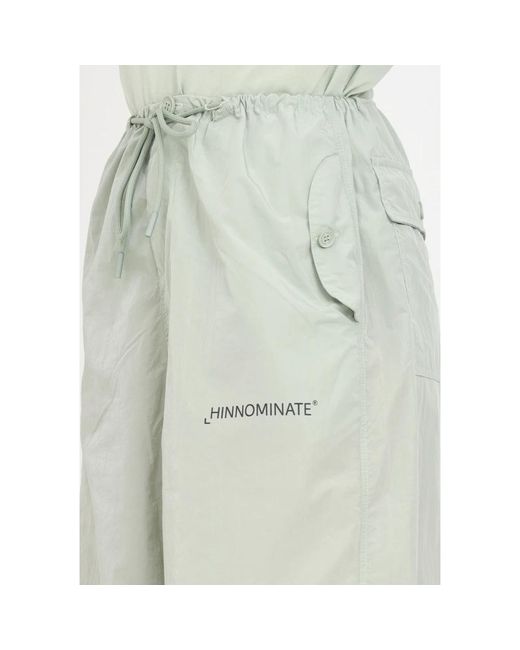 hinnominate Gray Wide Trousers