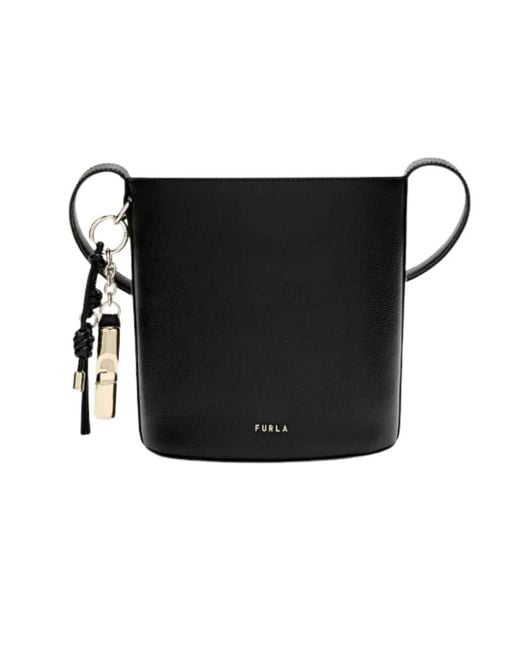 Furla Black Cross Body Bags