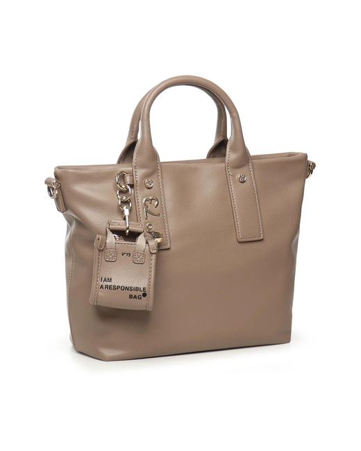 V73 Brown Synthetische Damenhandtasche