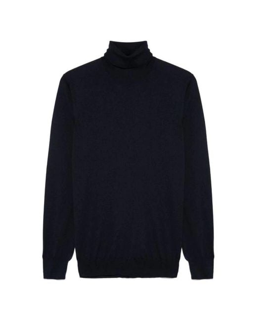 Turtlenecks di Lardini in Blue da Uomo