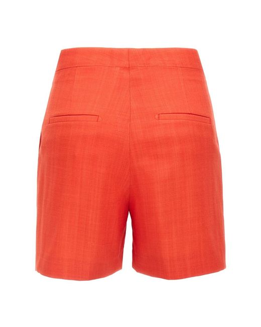 Tagliatore Red Casual Shorts
