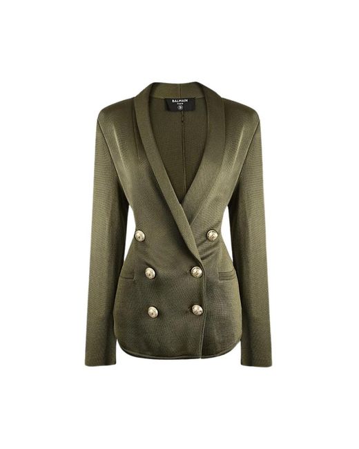 Balmain Jackets > Blazers in het Green