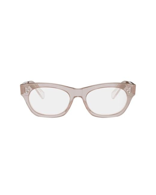 Céline White Glasses