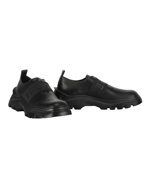 Ferrari Black Loafers for men