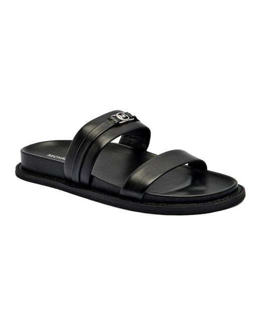 Sliders di Michael Kors in Black