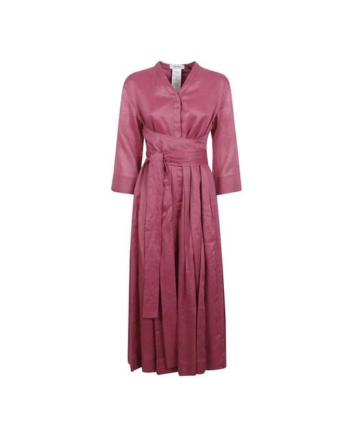 Max Mara Purple Maxi Dresses