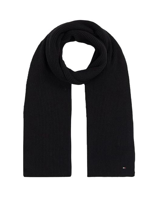 Sciarpa bandiera - essential rip maglia di Tommy Hilfiger in Black