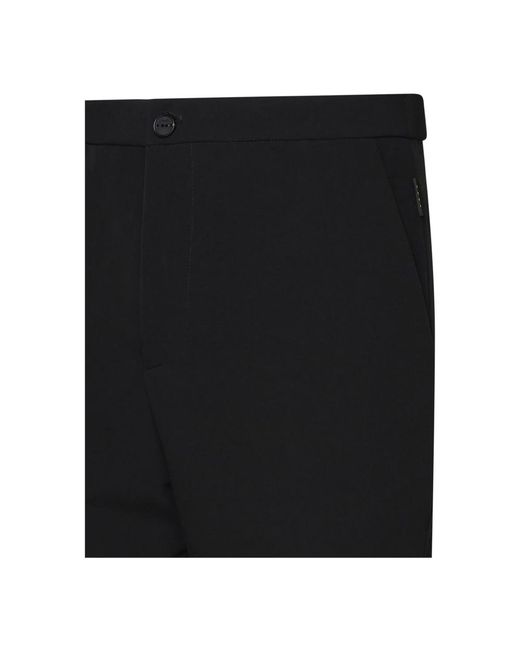 Hevò Black Slim-Fit Trousers for men