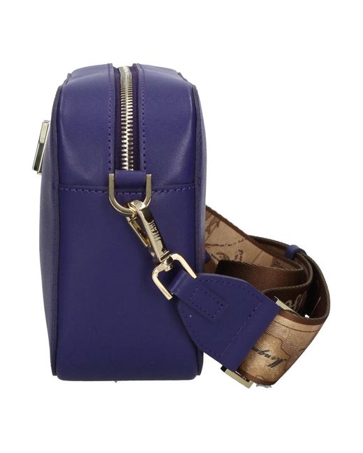 Alviero Martini 1A Classe Blue Leather Bag