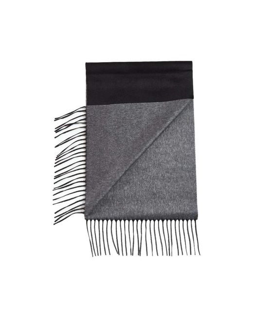 D4.0 Black Winter Scarves for men