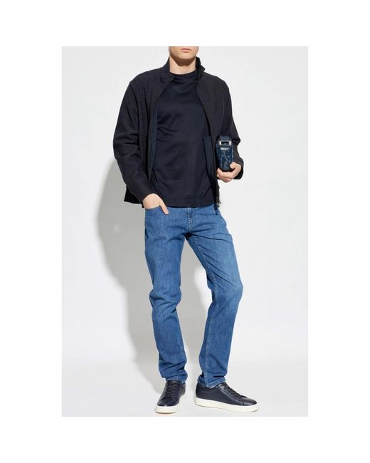Emporio Armani Blue Slim-Fit Jeans for men