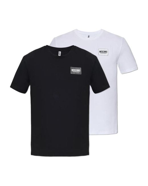 Moschino Black T-Shirts for men