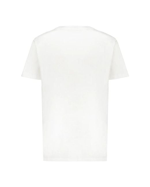 Balmain White T-Shirts