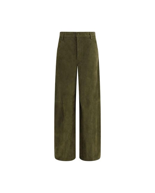 Marni Wide Trousers in het Green