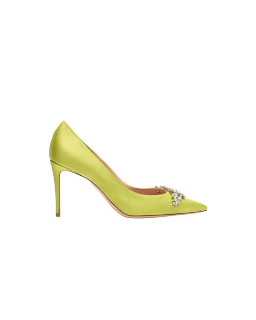 Scarosso Yellow Pumps