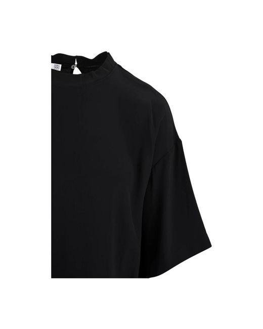 Douuod Woman Black Blouses