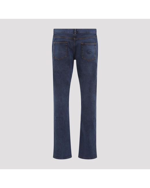 Etro Blue Slim Fit Jeans for men